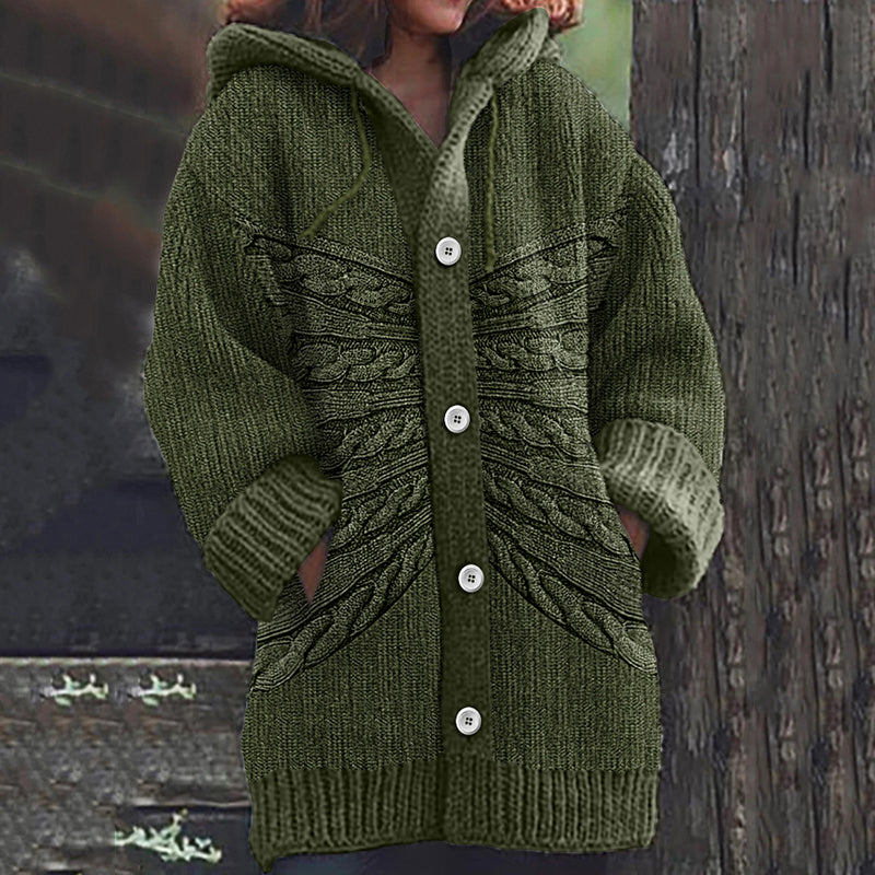 Klassische Vintage Strickjacke