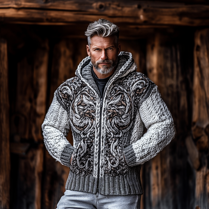 Zeitloser Vintage-Stil Pullover