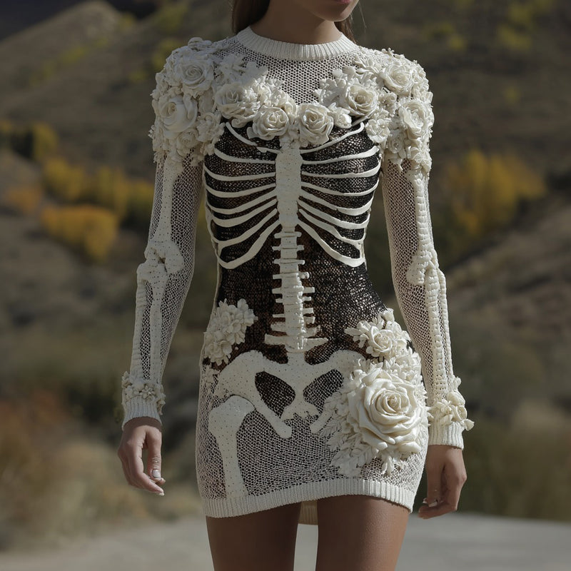Klassische Vintage Kleid