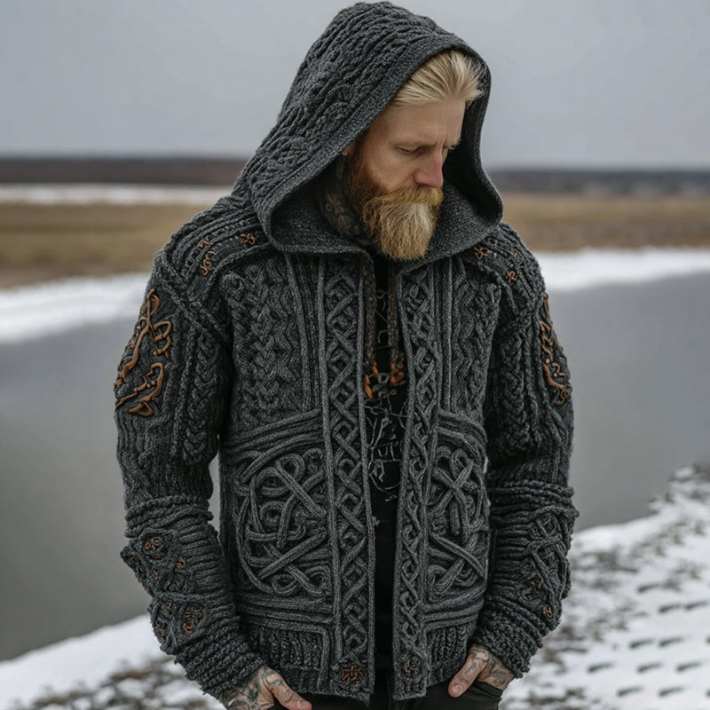 Anmutig gestaltete Strickjacke