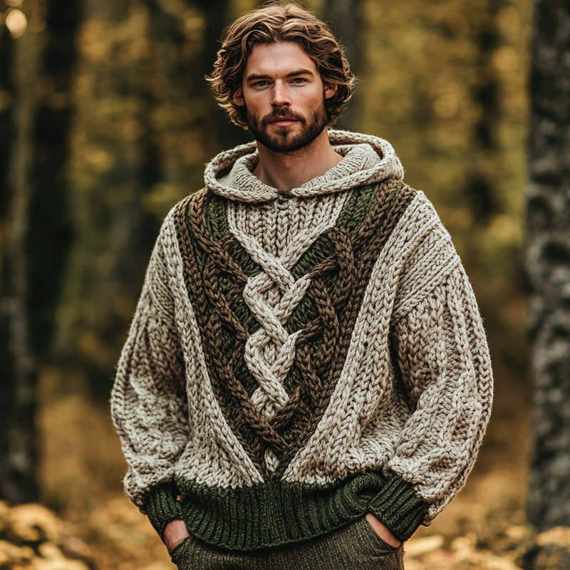 Zeitloser Vintage-Stil Pullover