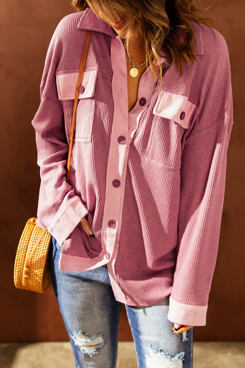 Anmutig gestaltete Jacke