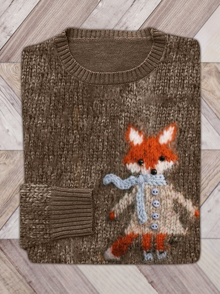 Zeitloser Vintage-Stil Pullover