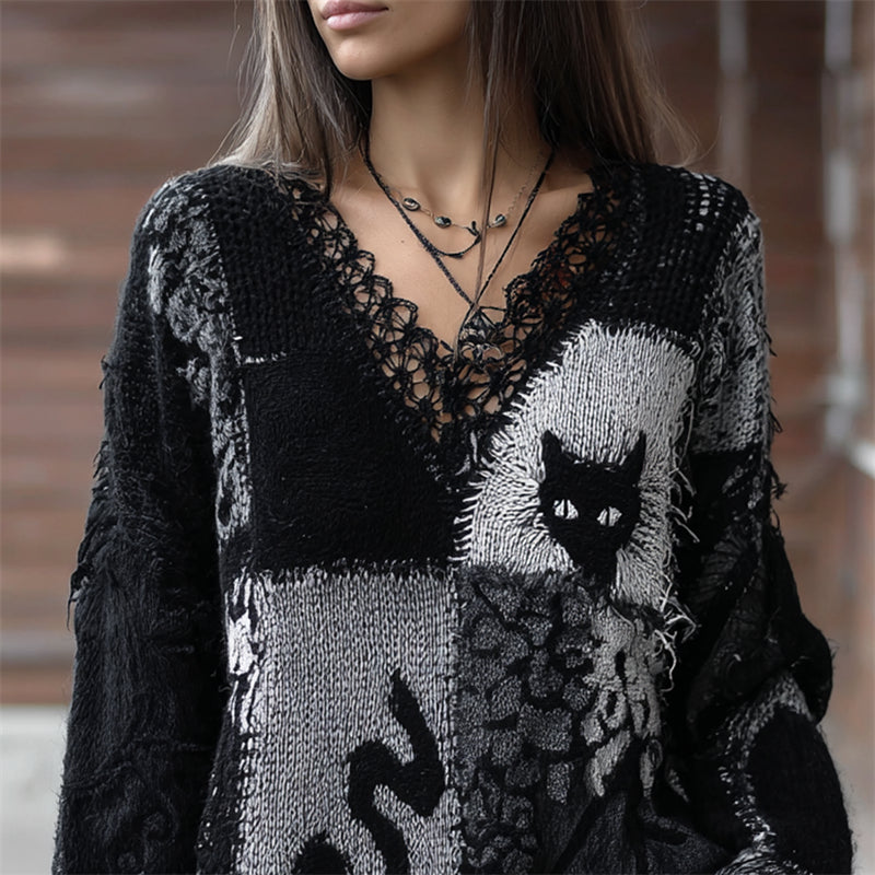 Klassische Vintage Pullover