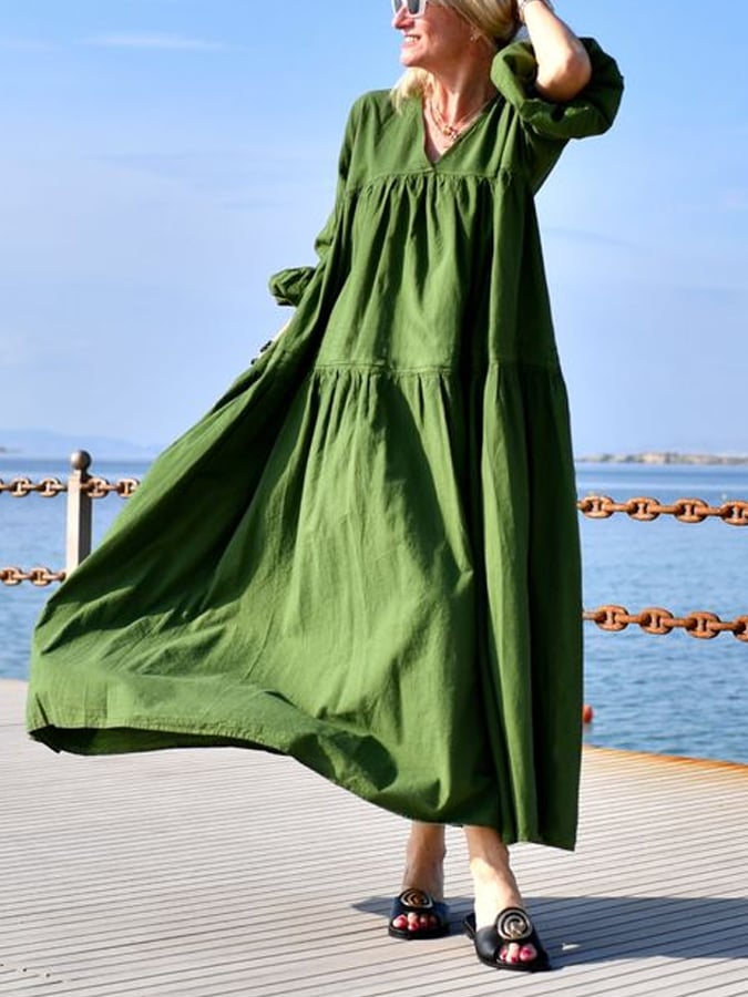 Klassische Vintage Kleid