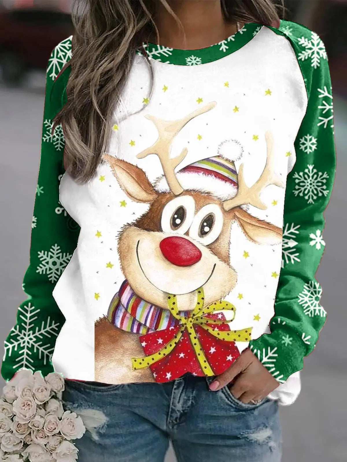 Anmutig gestaltete Pullover