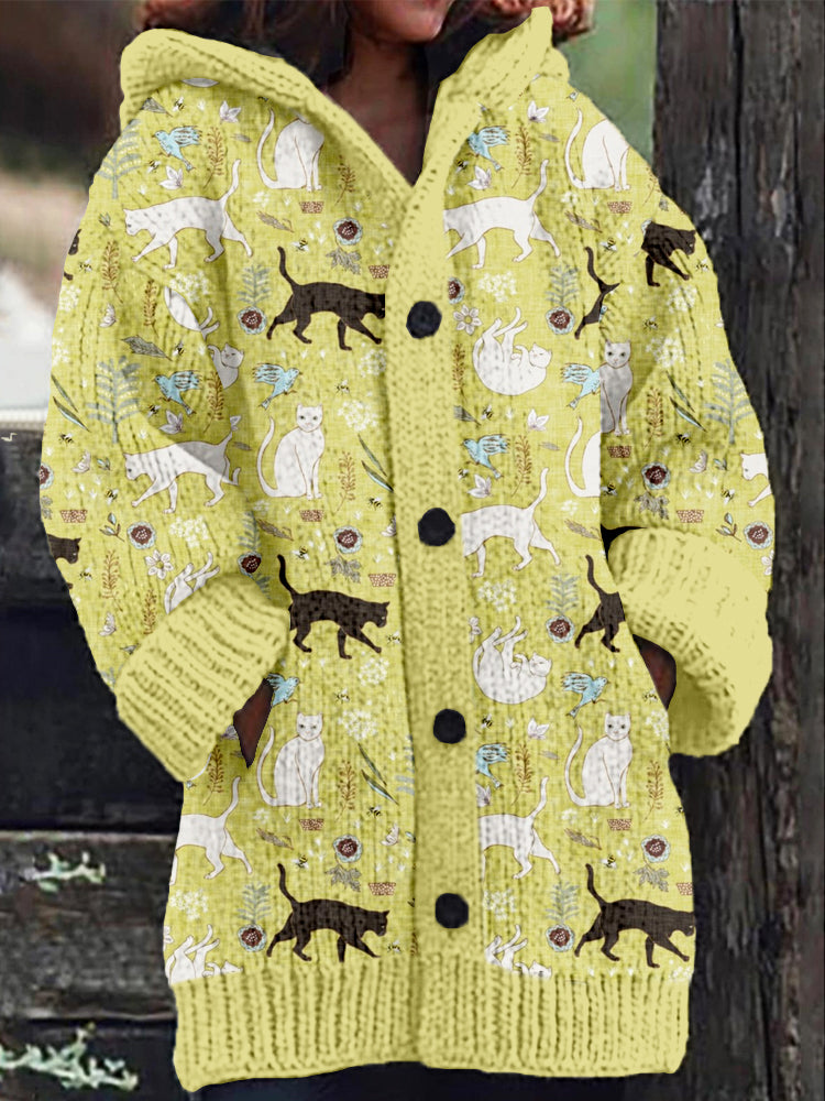 Klassische Vintage Strickjacke