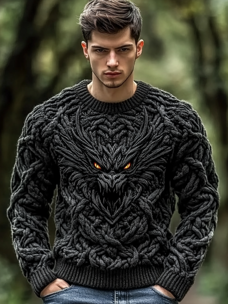 Klassisch gestaltete Pullover
