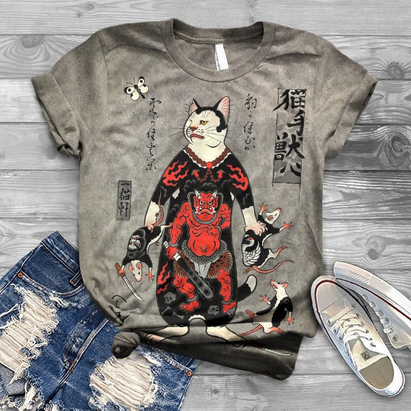 Klassische Vintage T-Shirt