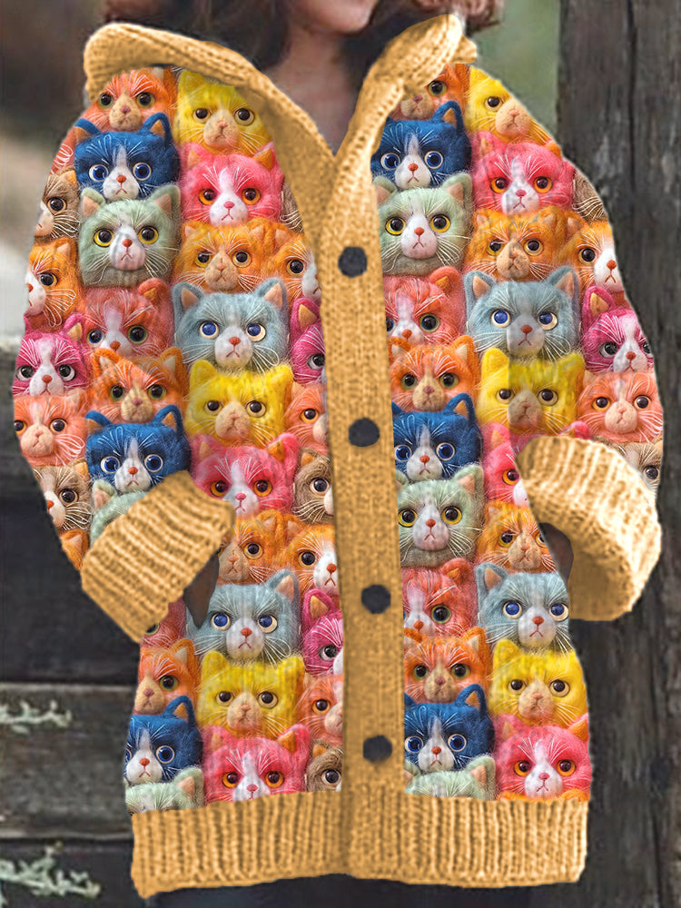 Vintage inspirierte Strickjacke
