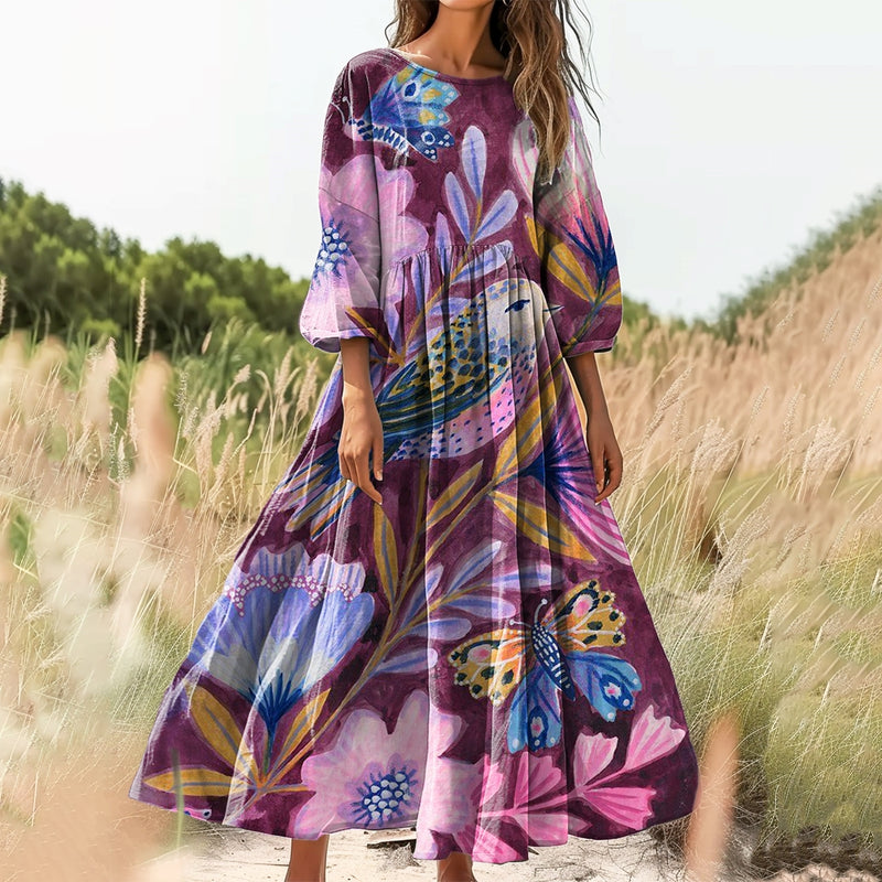 Durchdacht gestaltete Kleid