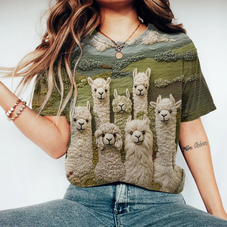Durchdacht gestaltete T-Shirt