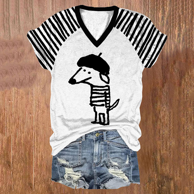 Elegant gestaltete T-Shirt