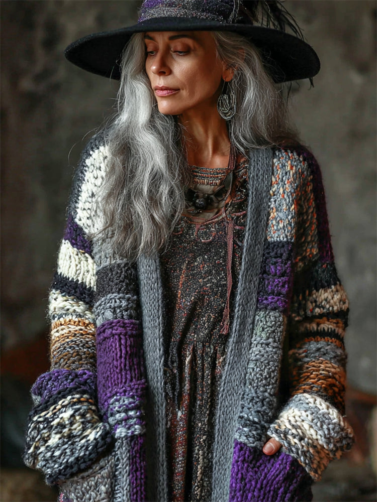 Wunderschön gefertigte Strickjacke