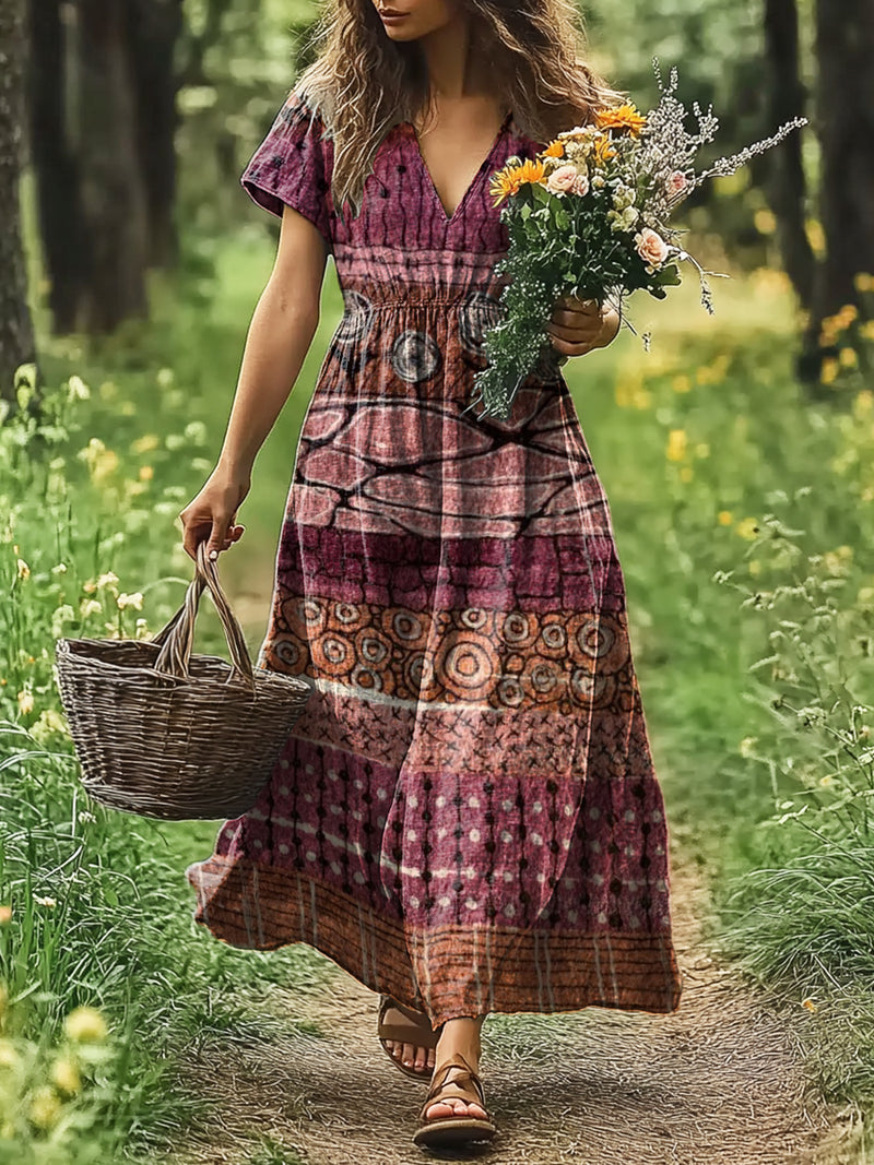 Zeitloser Vintage-Stil Kleid