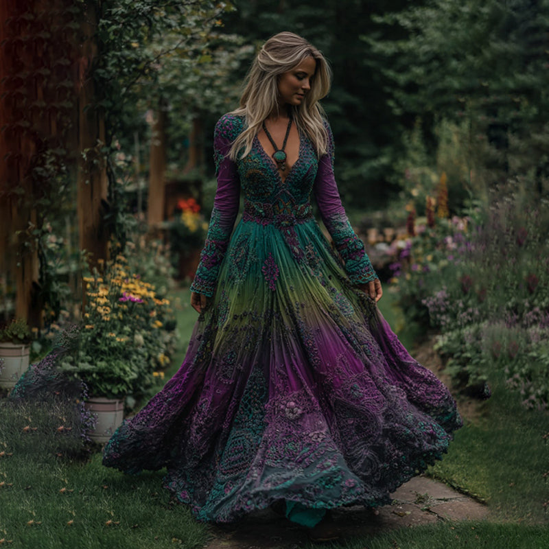 Klassische Vintage Kleid