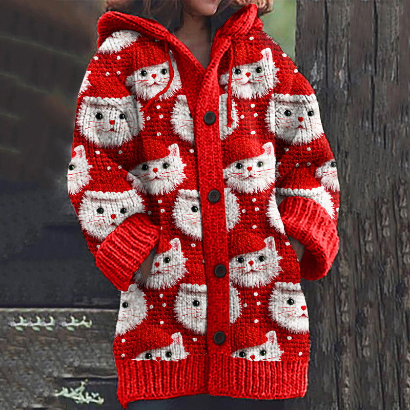 Klassisch gestaltete Strickjacke
