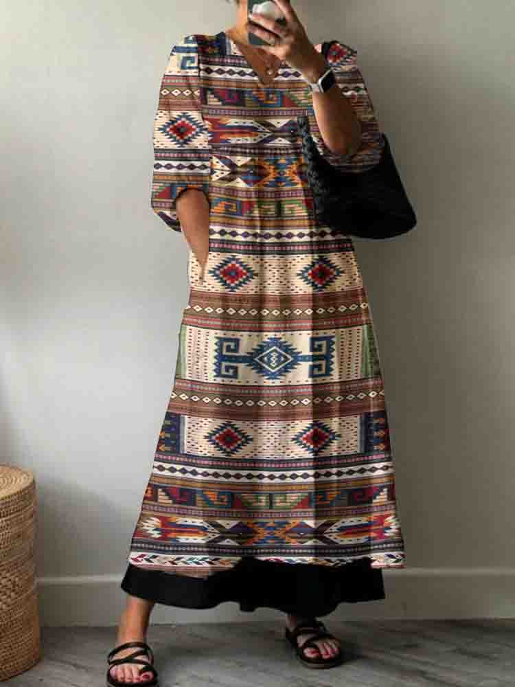 Zeitloser Vintage-Stil Kleid