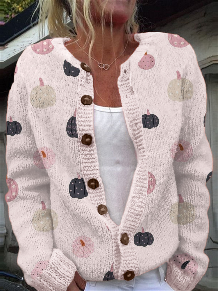 Durchdacht gestaltete Strickjacke