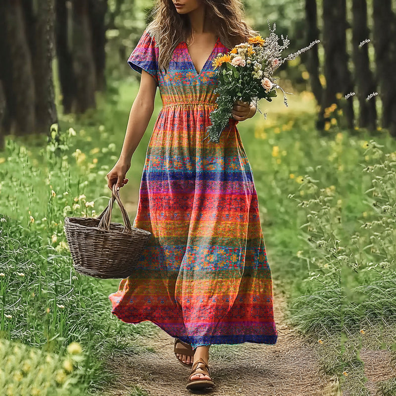 Zeitloser Vintage-Stil Kleid