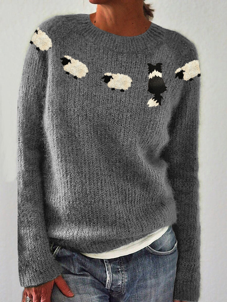 Klassisch designter Pullover