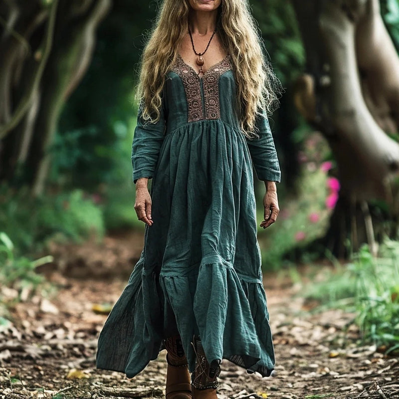 Zeitloser Vintage-Stil Kleid