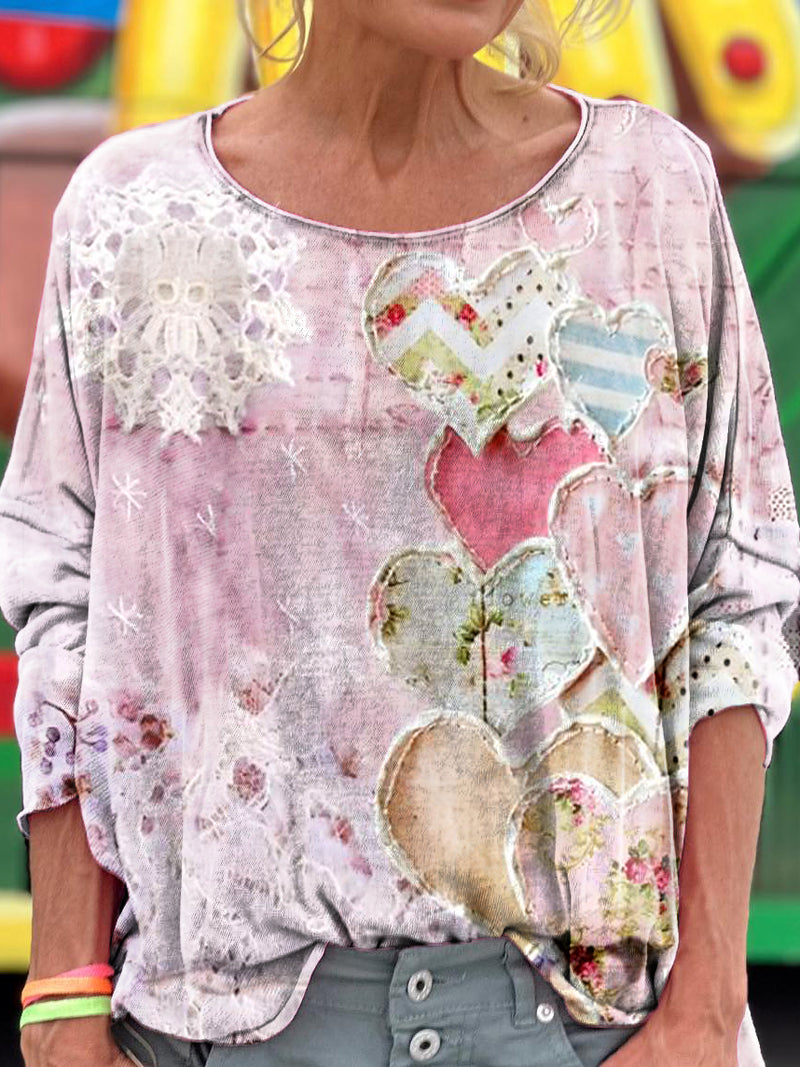 Anmutig gestaltete T-Shirt