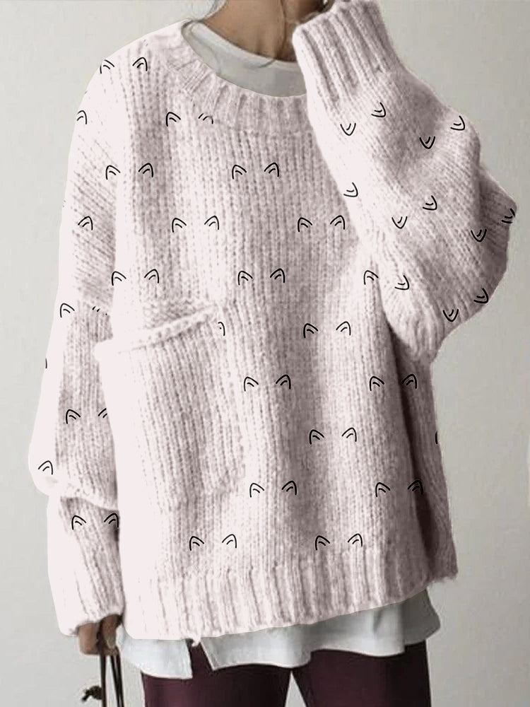 Zeitloser Vintage-Stil Pullover