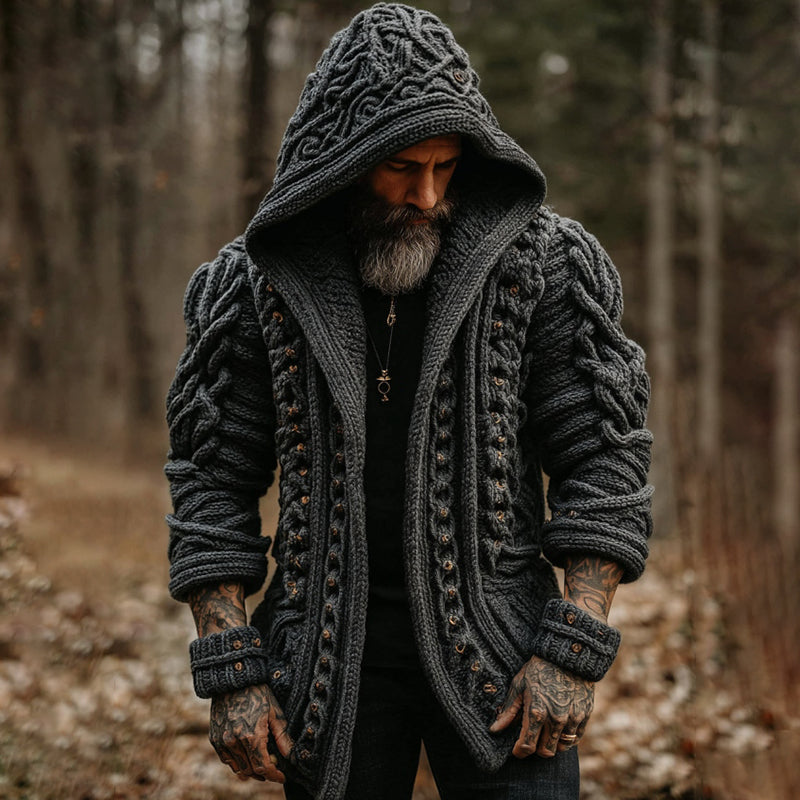 Anmutig gestaltete Strickjacke