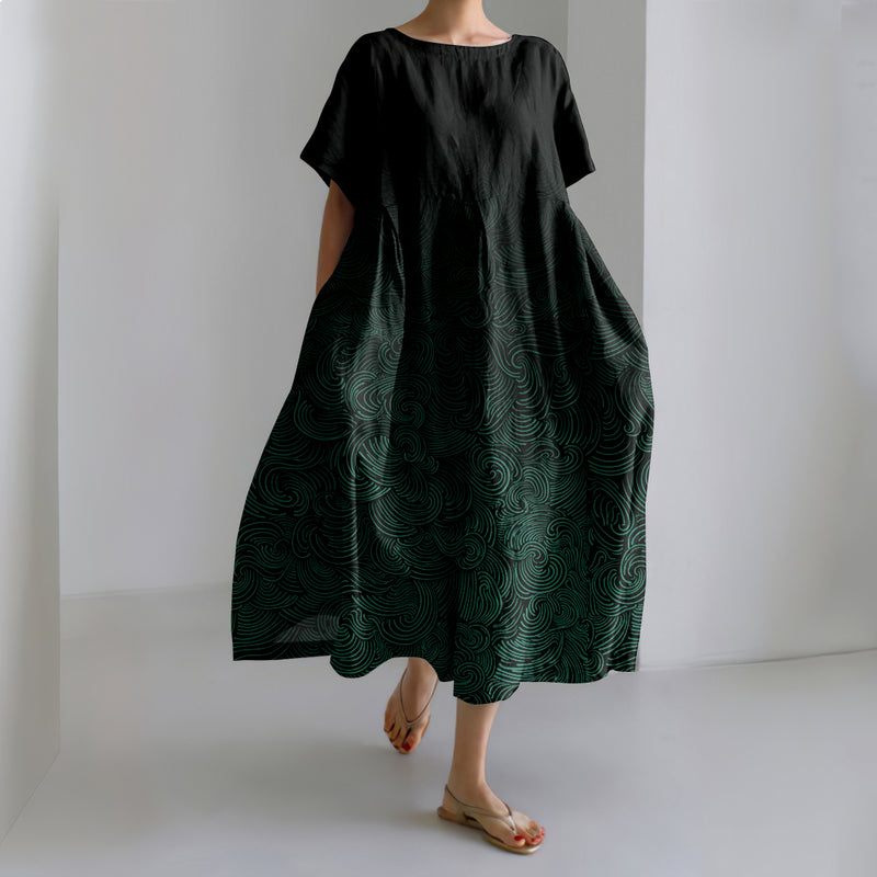 Durchdacht gestaltete Kleid