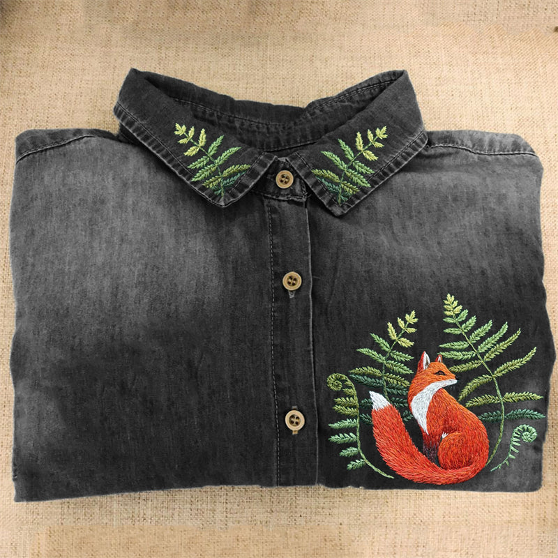 Zeitloser Vintage-Stil Bluse