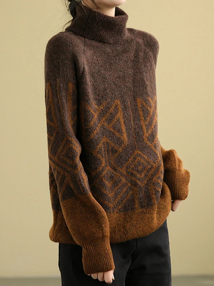 MW | MW – Strickpullover mit Rollkragen