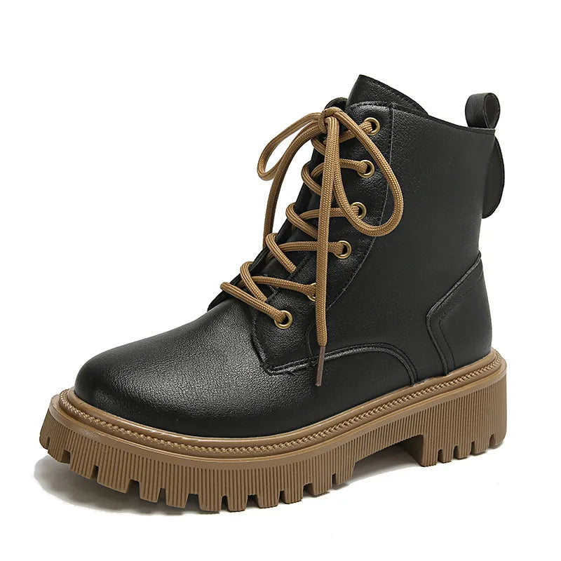 Lässige und stützende orthopädische Stiefel