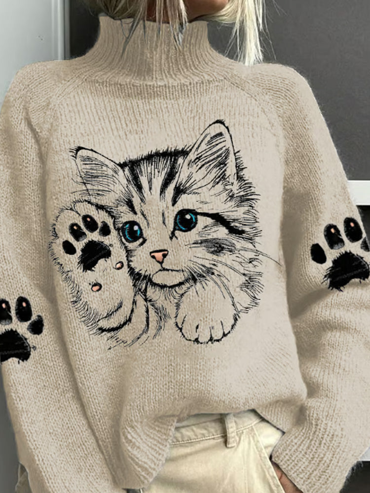 Zeitloser Vintage-Stil Pullover