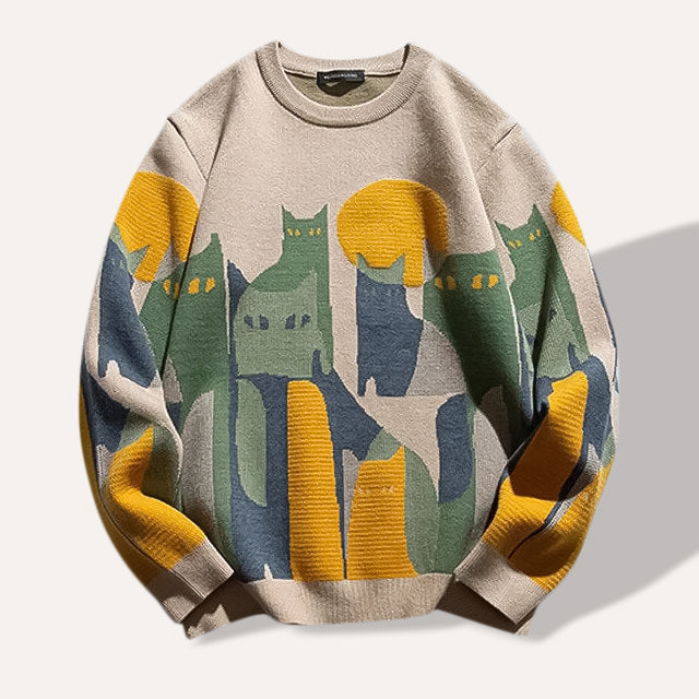 Anmutig gestaltete Pullover
