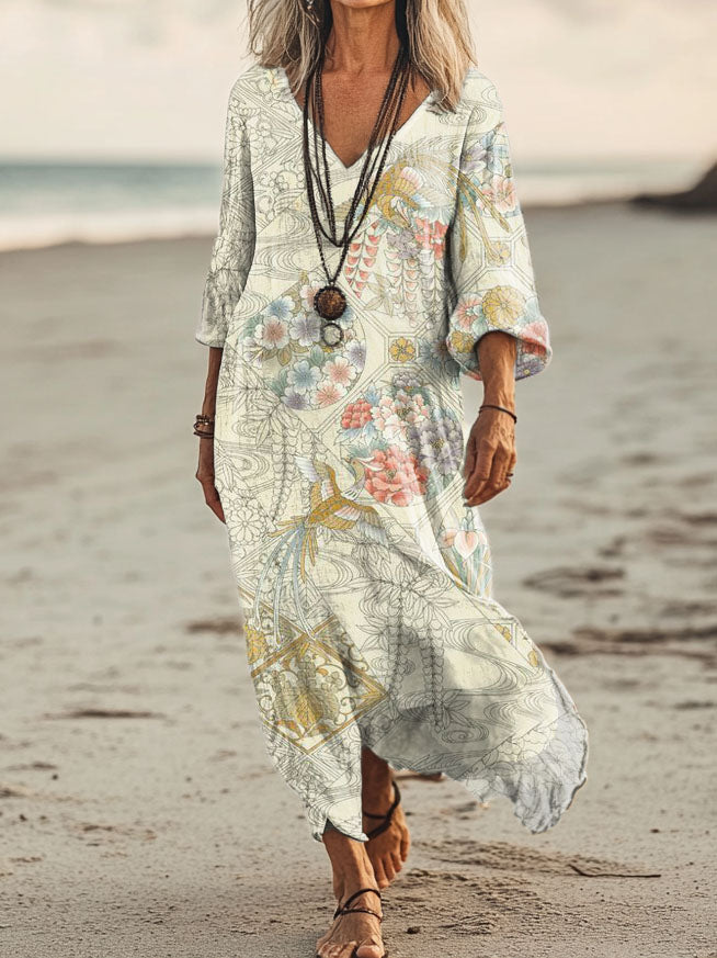 Klassische Vintage Kleid
