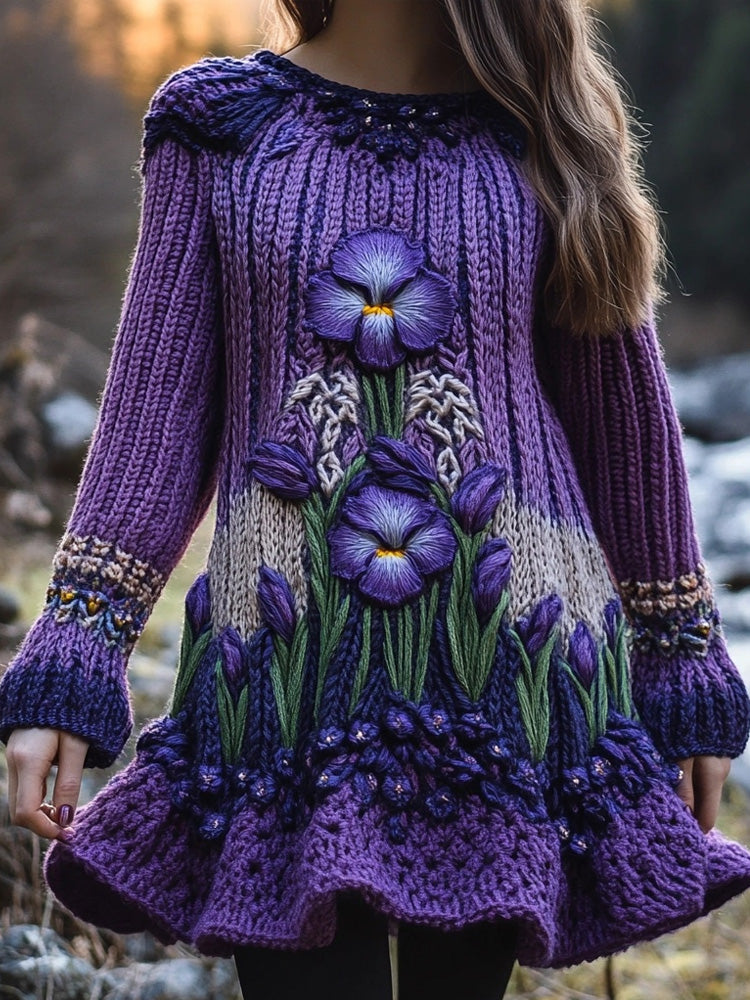 Zeitloser Vintage-Stil Pullover