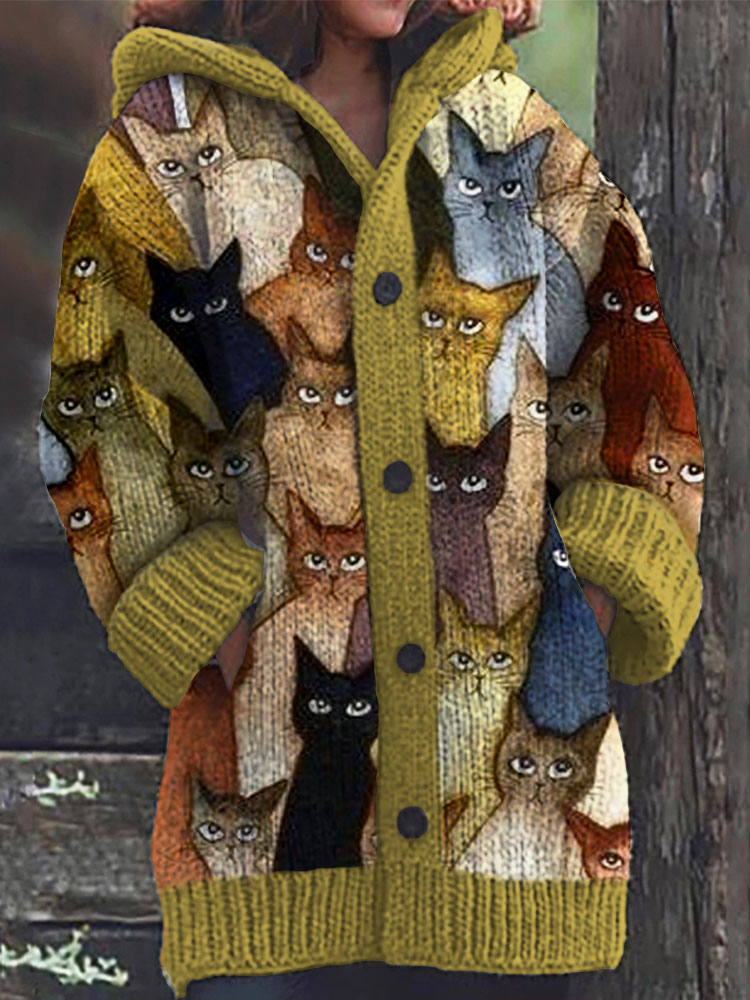 Wunderschön gefertigte Strickjacke