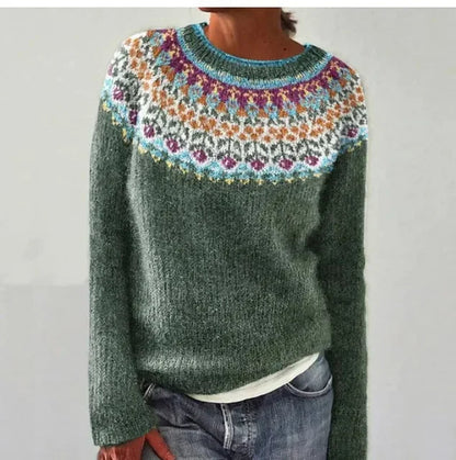 Zeitloser Vintage-Stil Pullover