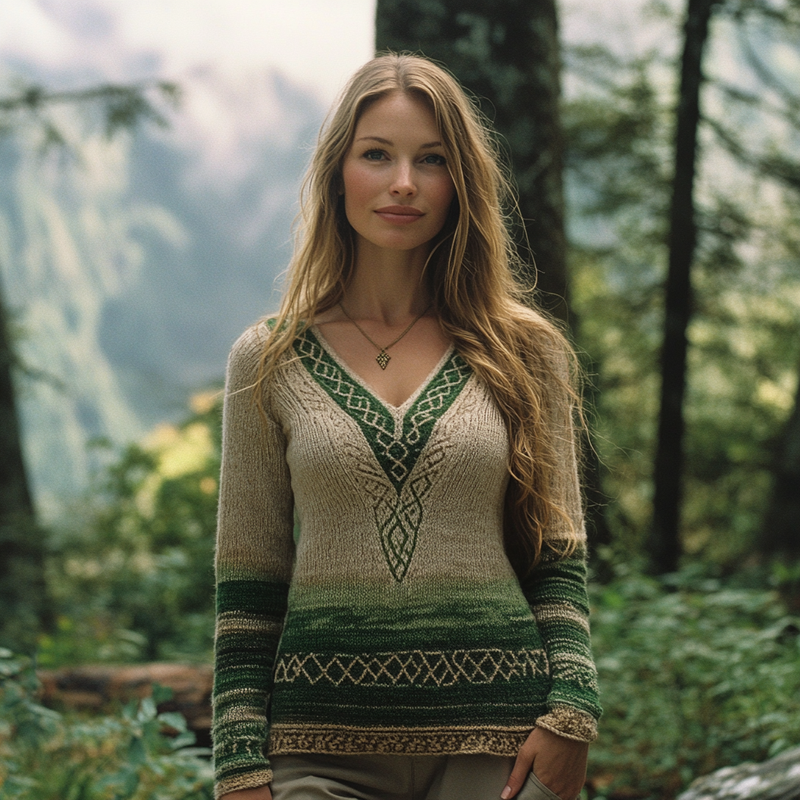 Klassisch gestaltete Pullover