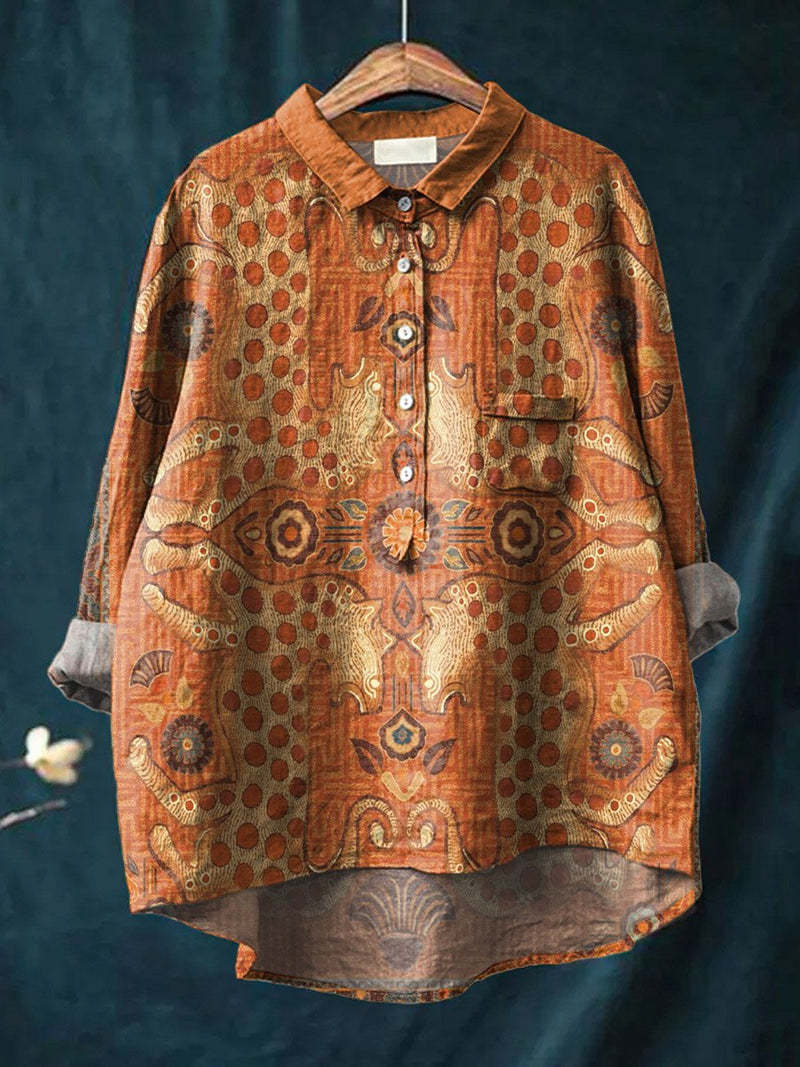 Zeitloser Vintage-Stil Hemd