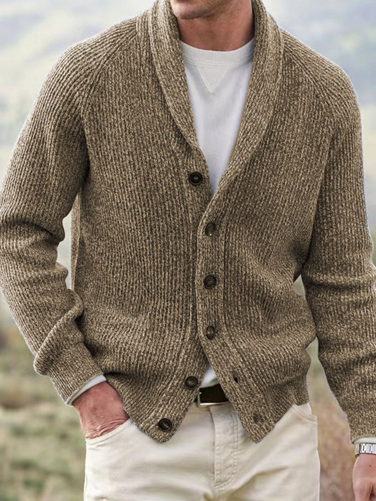 Zeitloser Vintage-Stil Strickjacke