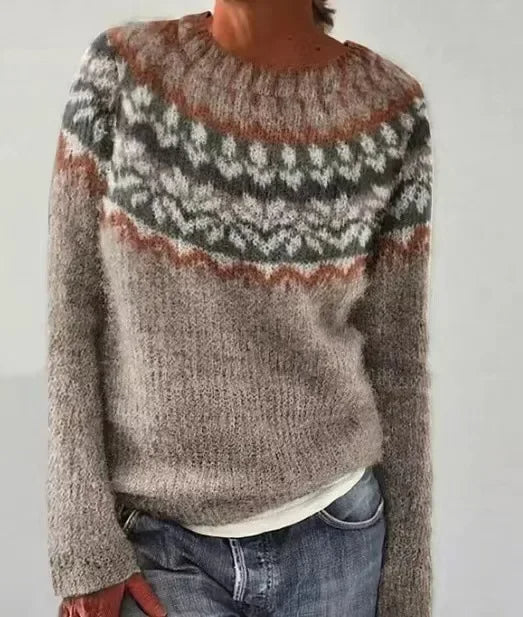 Zeitloser Vintage-Stil Pullover