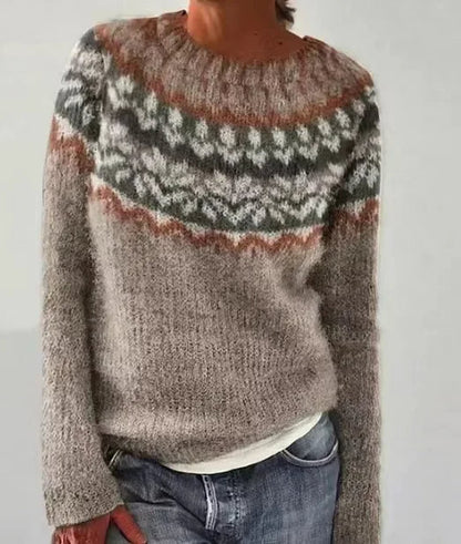 Zeitloser Vintage-Stil Pullover