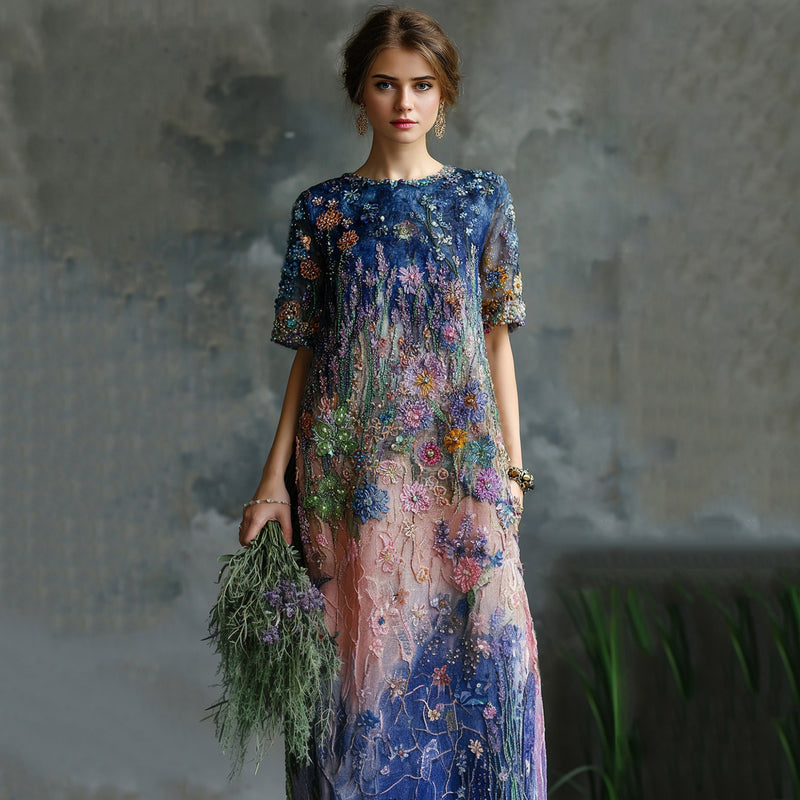 Klassische Vintage Kleid