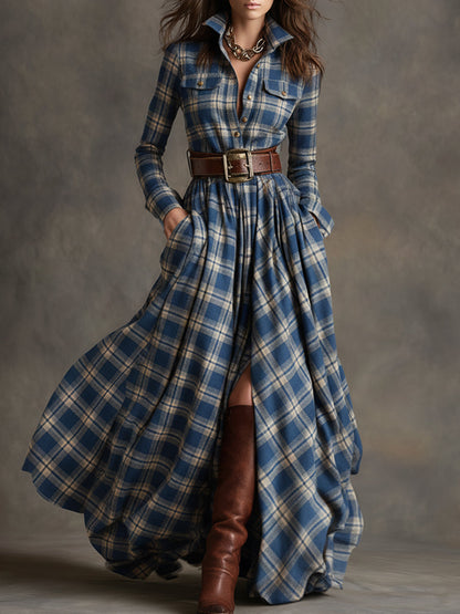 Klassische Vintage Kleid