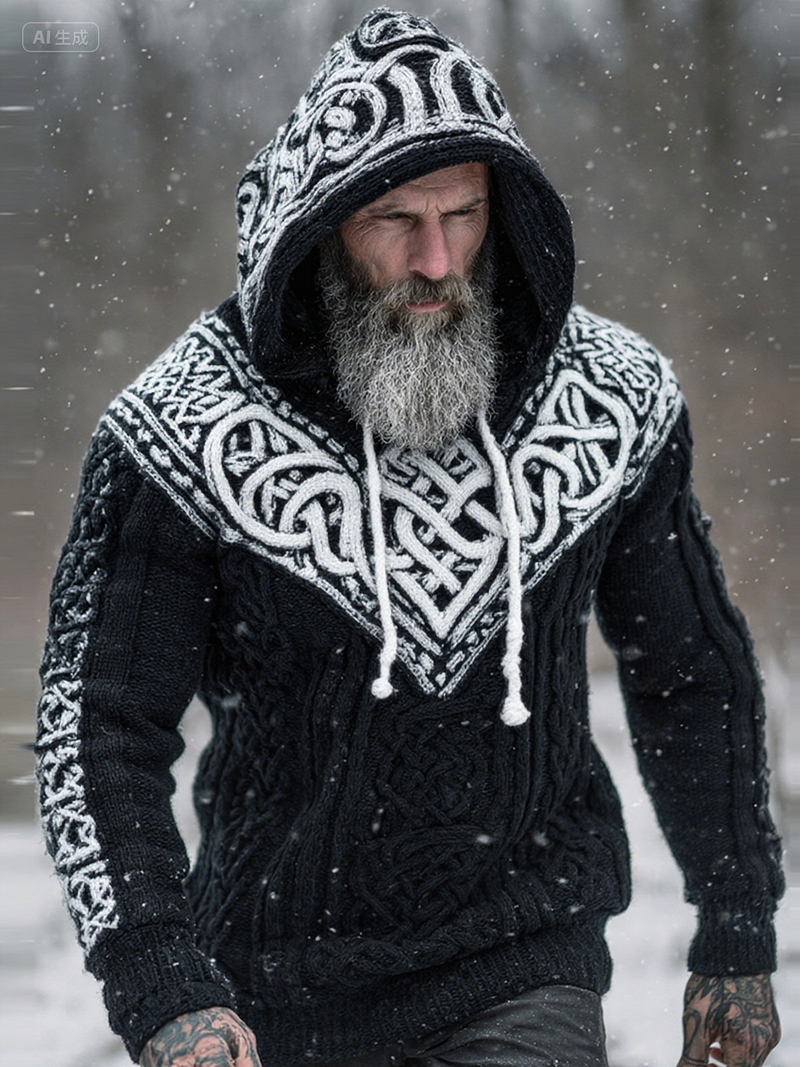 Klassisch designter Pullover