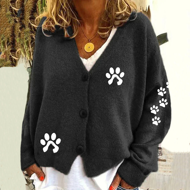 Wunderschön gefertigte Strickjacke