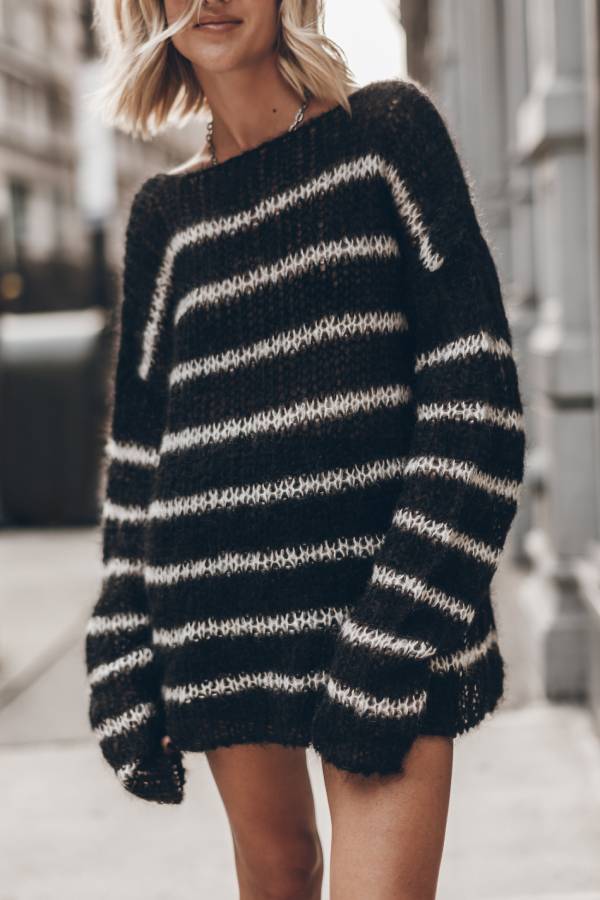Vintage-inspirierter Pullover