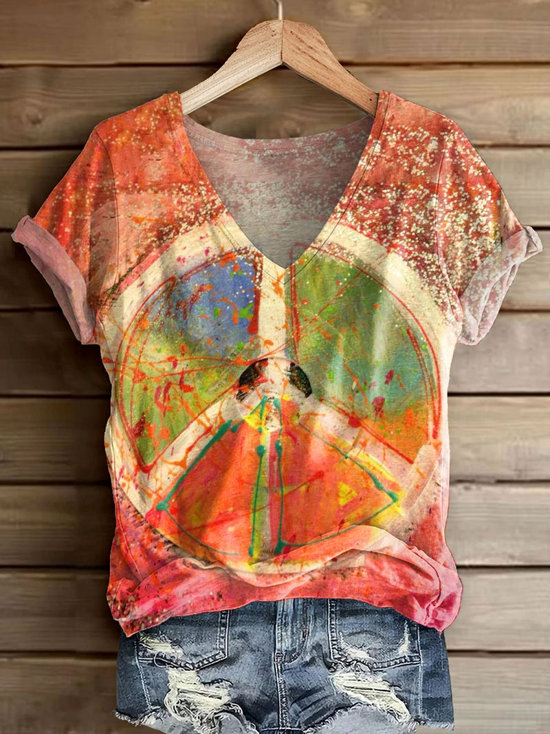 Zeitloser Vintage-Stil T-Shirt